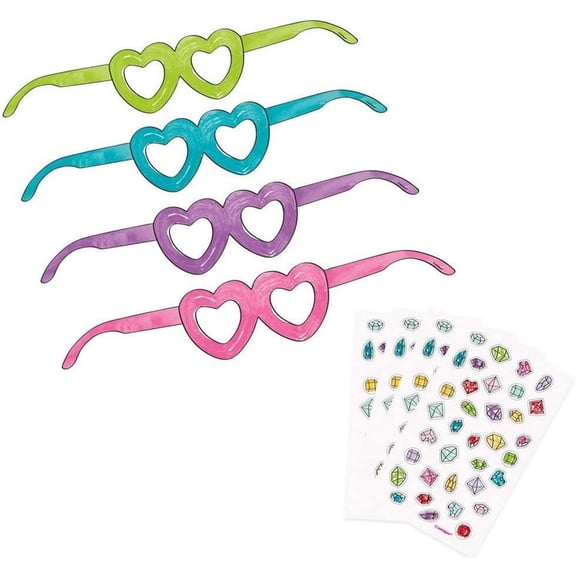 Unique Party Glasses Craft Kit