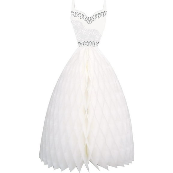 Unique Party Paper Wedding Dress Decoration