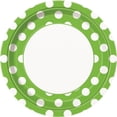 thumbnail image 1 of Unique Party Polka Dot Paper Plates (Pack Of 8), 1 of 2