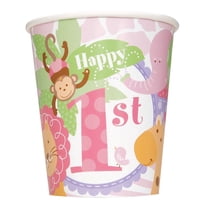 Unique Party Safari 1st Birthday Party Cup (Pack of 8)