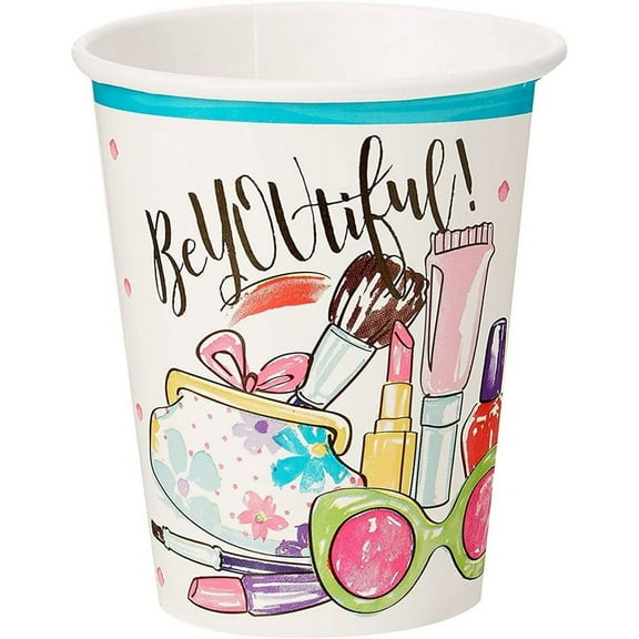 Unique Party Spa Paper Party Cup (Pack of 8)