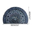 thumbnail image 1 of Unique Pattern Front Door Mat，Heavy Duty Warm Anti Slip Rubber Backing Doormat Outdoor Entrance for Patio Porch A, 1 of 5