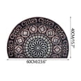 thumbnail image 1 of Unique Pattern Front Door Mat，Heavy Duty Warm Anti Slip Rubber Backing Doormat Outdoor Entrance for Patio Porch B, 1 of 5