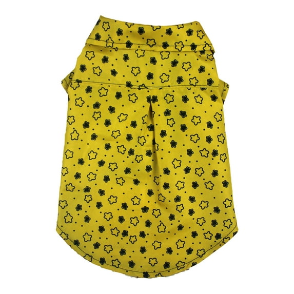 Unique Pattern Pet Clothes - Wear-Resistant Polyester Summer Sweatshirt for Puppies - Great for Daily Wear
