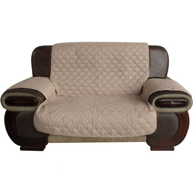 Unique Petz Love Seat Cover, Tan