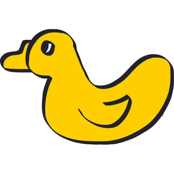 Unique Picture of Duck Ducks Ducky Wall Decals for Nursery Bedroom or Bathroom Animal Animals Children's Vinyls Design Kids Kid Vinyl Art Decor Decal Walls Sticker Rooms Size (20x40 inch)