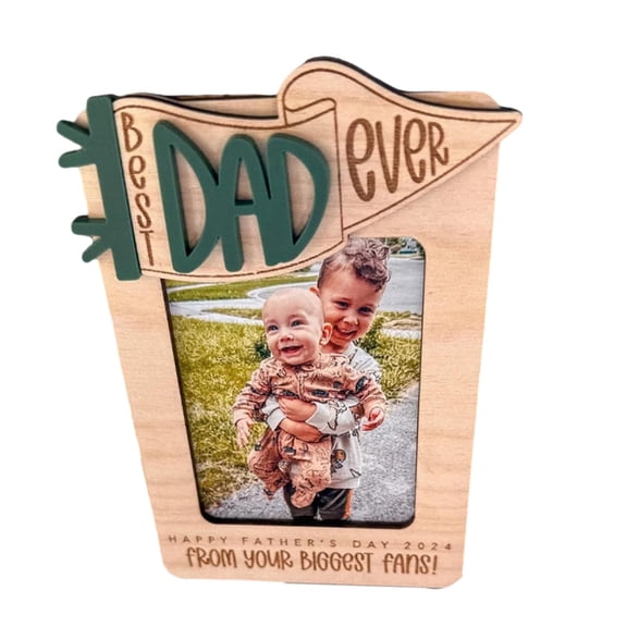 Unique Picture Frame Father's Day Present for Displaying Family Photo Frame Father's Day Meaningful Gift Decor