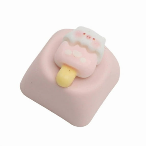 Unique Pig Pattern Keycaps For Mechanical Keyboard Switches Resin Keycap Enhances Aesthetics And Durability