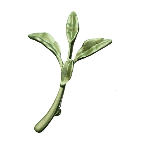Unique Plant Brooch Pin Fashion Plant Badge Beautiful Pin Alloy Texture