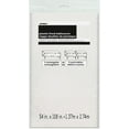 thumbnail image 1 of Unique Plastic Lined Paper Tablecloth, 108 X 54 in, White (Pack of 14), 1 of 1