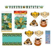 Unique Plastic Table Cover Party Banner Paper Mask Dinosaur Sticker Sheet Party Supply Set