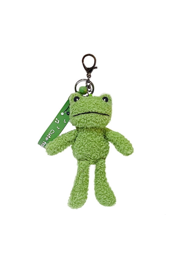 Unique Plush Keychain for Frog for Key Ring Toy Gift school Reward for Kids Back