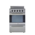 thumbnail image 1 of Unique Prestige 24" 2.3 cu/ft Freestanding Electric Range with Convection Oven in Stainless Steel, 1 of 10