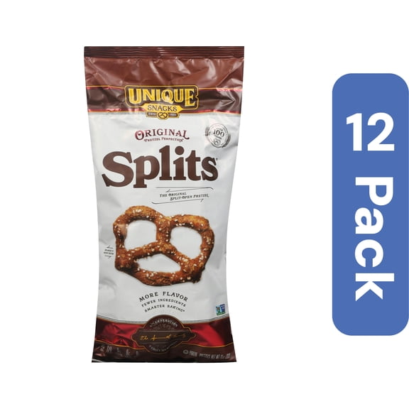 Unique Pretzel Splits 11 oz (Pack Of 12)