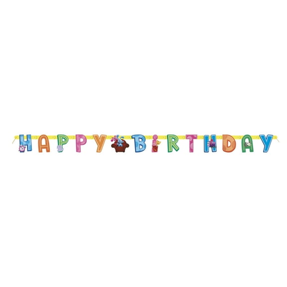 Unique Pretzels Assorted Colors Party Banner, 71" x 5"