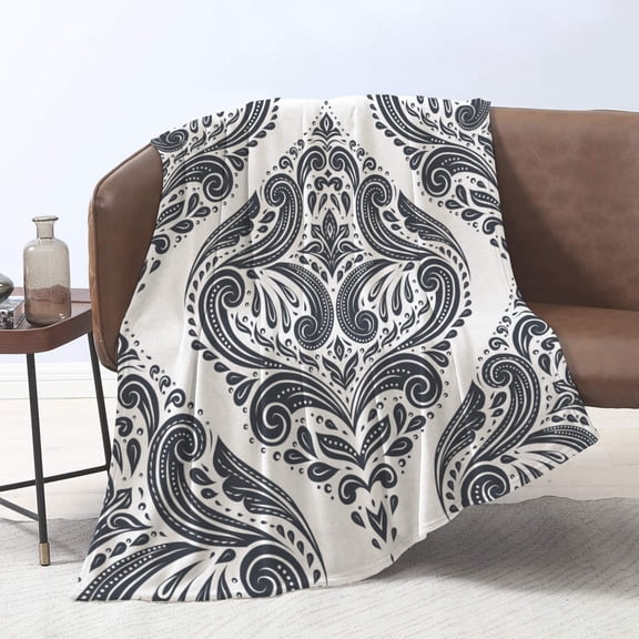Unique Print Blanket Throw Comfortable Warm Velet Plush Fluffy Throw Blanket Perfect Gift for Couch Sofa or Bed 50"(Width) x 80"(Length)