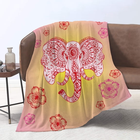 Unique Print Blanket Throw Comfortable Warm Velet Plush Fluffy Throw Blanket Perfect Gift for Couch Sofa or Bed 50"(Width) x 80"(Length)