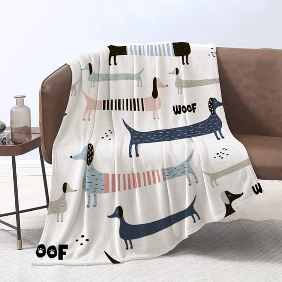 Unique Print Blanket Throw Comfortable Warm Velet Plush Fluffy Throw Blanket Perfect Gift for Couch Sofa or Bed 50"(Width) x 80"(Length)