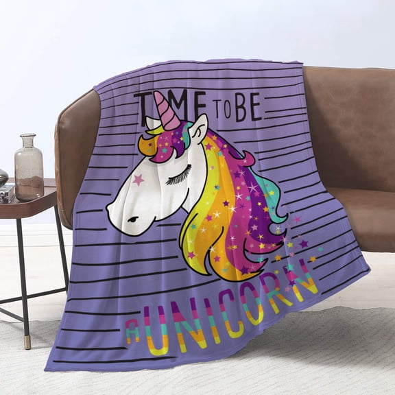 Unique Print Blanket Throw Comfortable Warm Velet Plush Fluffy Throw Blanket Perfect Gift for Couch Sofa or Bed 50"(Width) x 80"(Length)