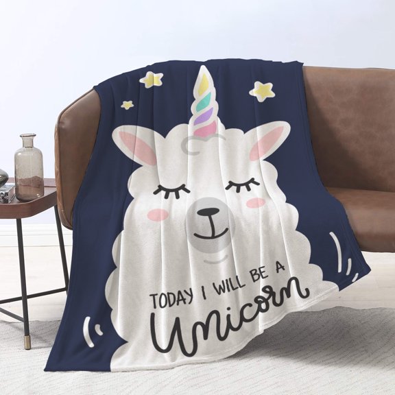 Unique Print Blanket Throw Comfortable Warm Velet Plush Fluffy Throw Blanket Perfect Gift for Couch Sofa or Bed 50"(Width) x 80"(Length)