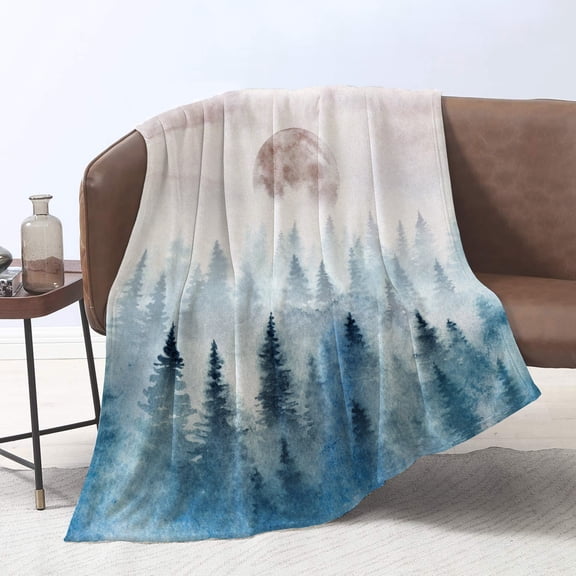 Unique Print Blanket Throw Comfortable Warm Velet Plush Fluffy Throw Blanket Perfect Gift for Couch Sofa or Bed 50"(Width) x 80"(Length)
