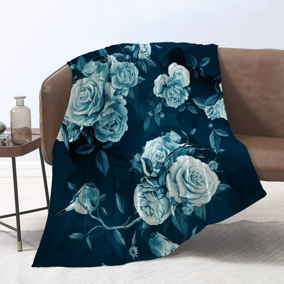 Unique Print Blanket Throw Comfortable Warm Velet Plush Fluffy Throw Blanket Perfect Gift for Couch Sofa or Bed 50"(Width) x 80"(Length)
