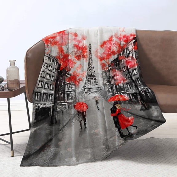 Unique Print Blanket Throw Comfortable Warm Velet Plush Fluffy Throw Blanket Perfect Gift for Couch Sofa or Bed 50"(Width) x 80"(Length)