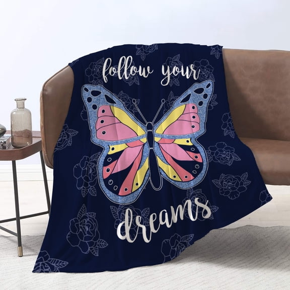 Unique Print Blanket Throw Comfortable Warm Velet Plush Fluffy Throw Blanket Perfect Gift for Couch Sofa or Bed 50"(Width) x 80"(Length)