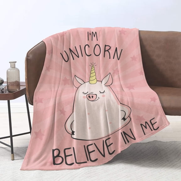 Unique Print Blanket Throw Comfortable Warm Velet Plush Fluffy Throw Blanket Perfect Gift for Couch Sofa or Bed 50"(Width) x 80"(Length)