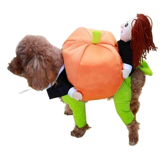 Unique Pumpkin Dog Outfits Fashionable Pet For Halloween Parties And Holiday Celebrations