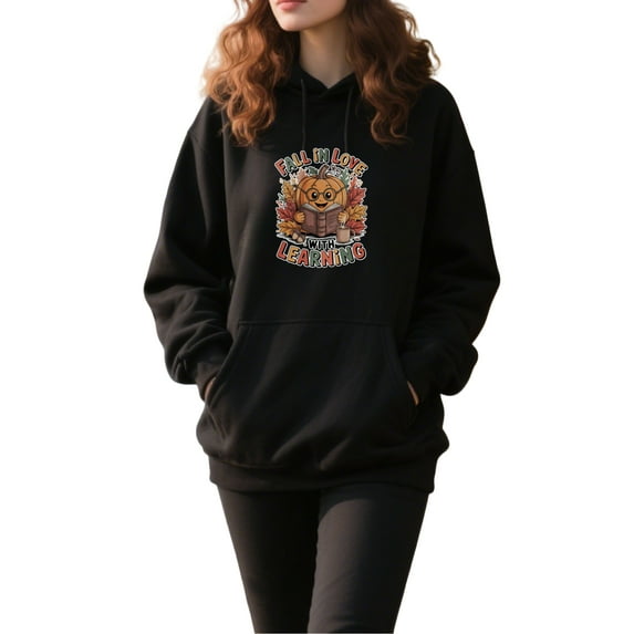 Unique Pumpkin Spice Quote Hoodie for Men and Women, Unisex Pullover Hooded Sweatshirt, Comfortable Cotton Poly Blend, Autumn Coffee Lover Casual Outfit