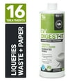 thumbnail image 1 of Unique RV Digest-It Classic, 16 Liquid Toilet Treatments for RV Waste Water Holding Tanks (32 Fl Oz), 1 of 8