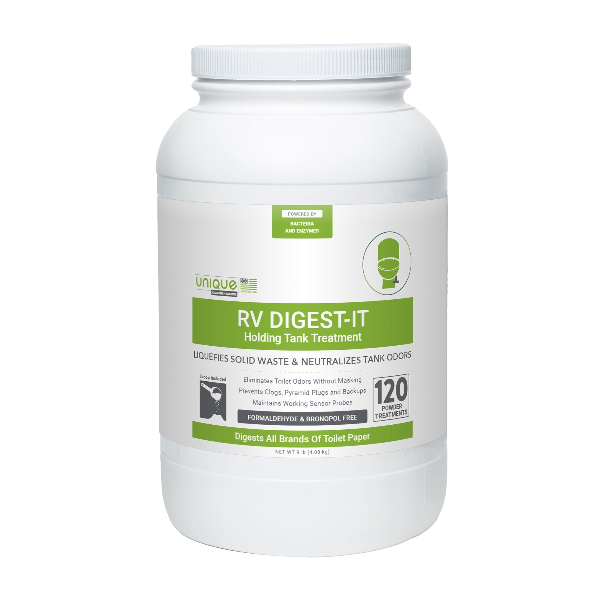 Unique RV DigestIt Holding Tank Treatment 120 Powder Treatments