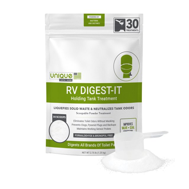 Unique RV DigestIt BioEnzymatic Holding Tank Deodorizer for Water
