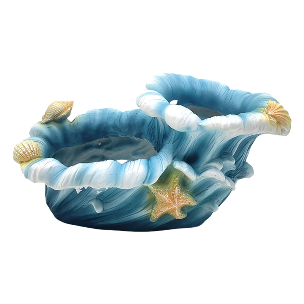 Unique Resin Planter Gardening Pots Practical Flower Pots Indoor Garden Decors Resin Texture Suitable for Indoor Plant