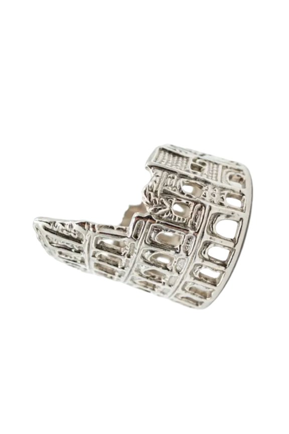 Unique Retro Roman Amphitheater Shaped Rings Unisex Fashion Jewelry Accessory Accessories For Him And Her