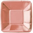 thumbnail image 1 of Unique Rose Gold 5" Square Appetizer Plate (8), 1 of 1