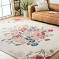 thumbnail image 1 of Unique Rugs Hand Tufted Floral Design Carpet Customized Area Rug For Diwali Home Decore 10X14FT, 1 of 1