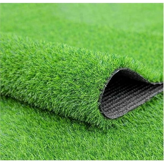 Unique Rugs Waterproof 2x3 Indoor/Outdoor Artificial Grass Rug for Patio Pet Deck Green Customized Mat