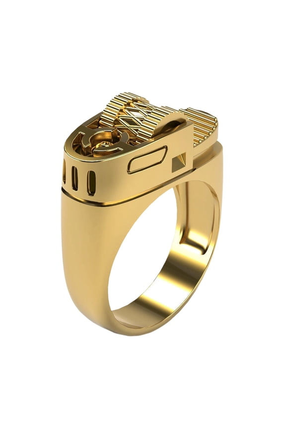 Unique Shaped Ring For Men Women Fashion Punk Gothic Jewelry Accessories Statement Piece Idea