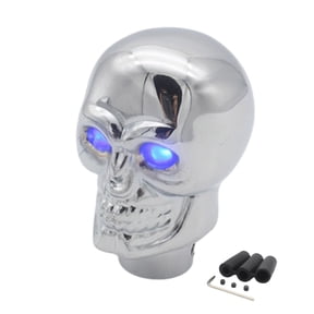 Car Interior Skull Shape Gear Shifts Knob for Manual Transmission Eye Catching Skull Manual Shifts Knob Auto Gear Lever