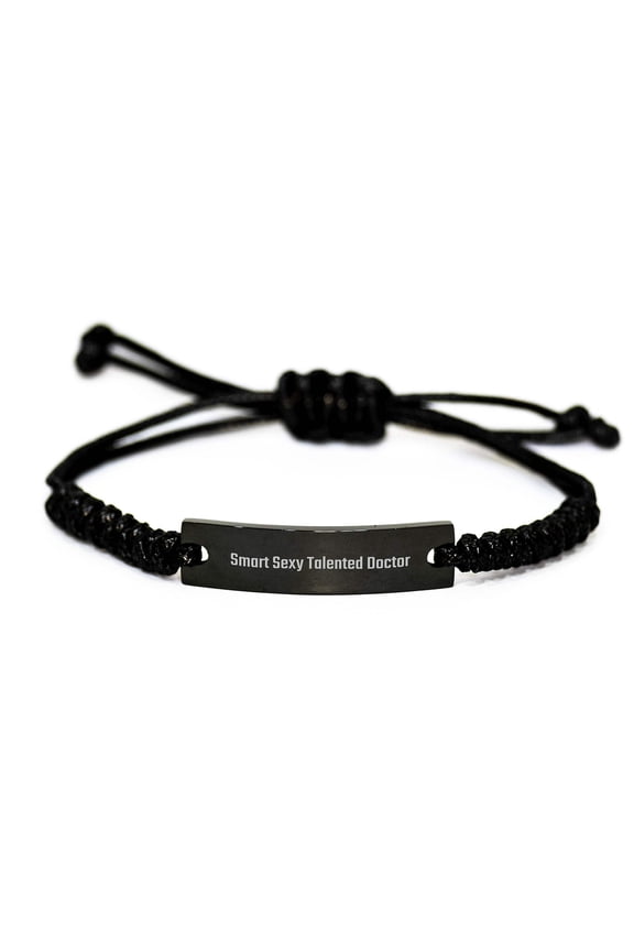 Unique Smart Sexy Talented Doctor Rope Bracelets Gifts from Men Women Coworkers Family for Doctor Men Women Coworkers Family Christmas Unique Gifts