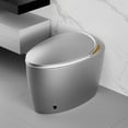 thumbnail image 1 of Unique Smart Toilet with Bidet Built In, Intelligent One Piece Toilet For Modern Bathroom, Auto Open/Close Seat, Foot Sensor, LED Display,Night Light, Warm Water & Dryer,Grey, 1 of 11