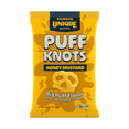 thumbnail image 1 of Unique Snacks Gluten-Free Vegan Honey Mustard  Puff Knots, 4.8 Ounce Bag, Pack of 6, 1 of 5