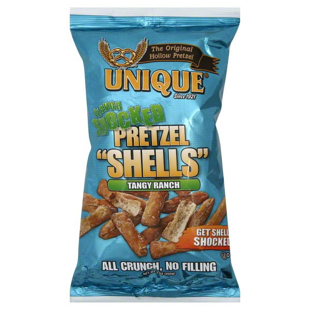 Unique Snacks Pretzel Bakery Unique Snacks Pretzel Shells, 9 oz