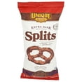thumbnail image 1 of Unique Snacks - Extra Dark Pretzel Splits, Chewy Caramelized Crunchy Pretzels, 11 Ounce Bags (Pack of 12), 1 of 6