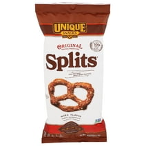 Unique Snacks - Unique Pretzels Original Splits Pretzels, Delicious, Vegan, OU Kosher Pretzels, 11 Ounce Bags, 66 Ounces Total, (Pack of 6)