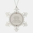thumbnail image 1 of Unique Snowflake Ornament for Ambulance Driver - Im not a Rockstar, but Close Enough. Show Gratitude This Christmas with This Engraved Ornament, 1 of 3