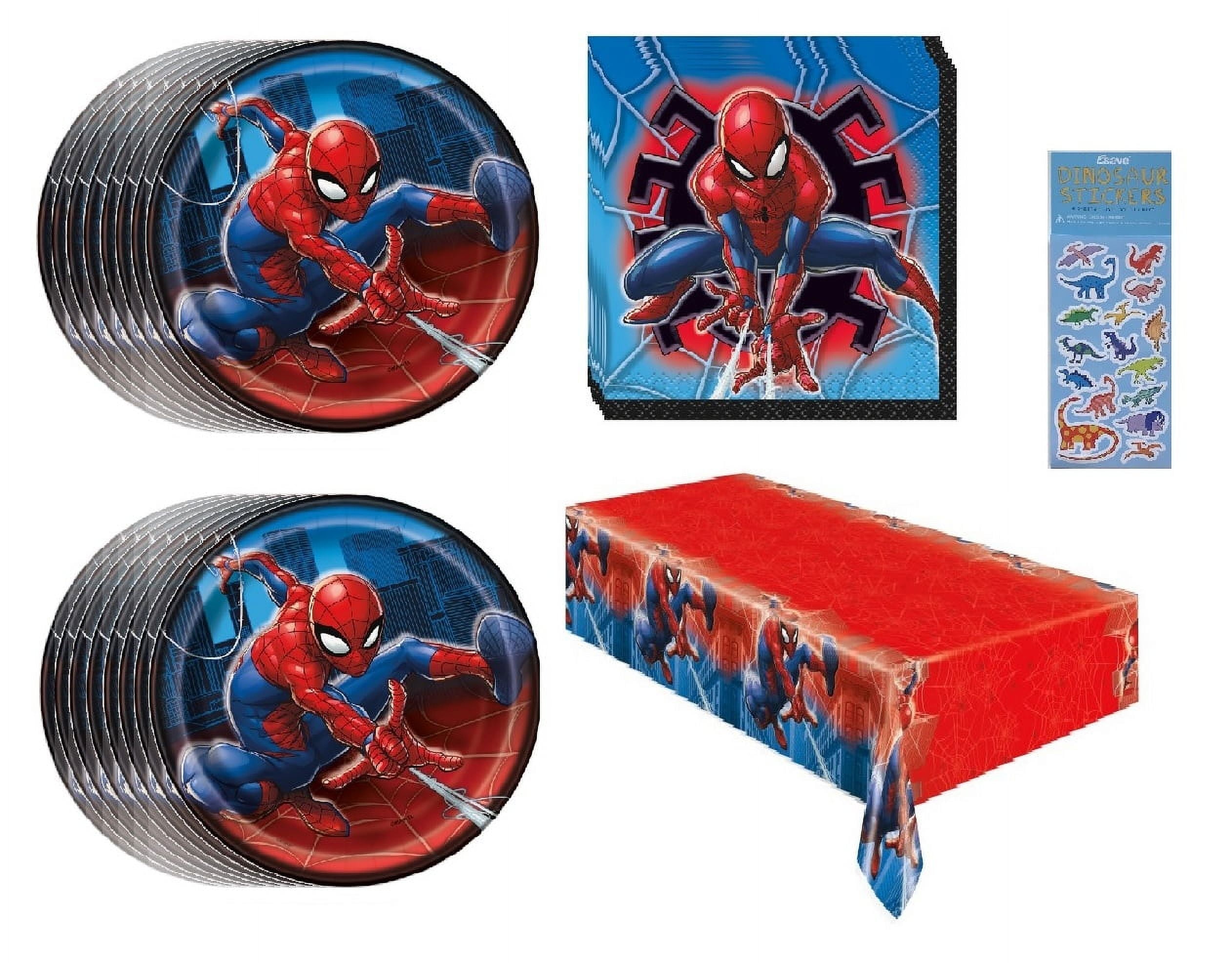 Unique Spiderman Party Supplies for Birthday, Multicolor, 33 Count
