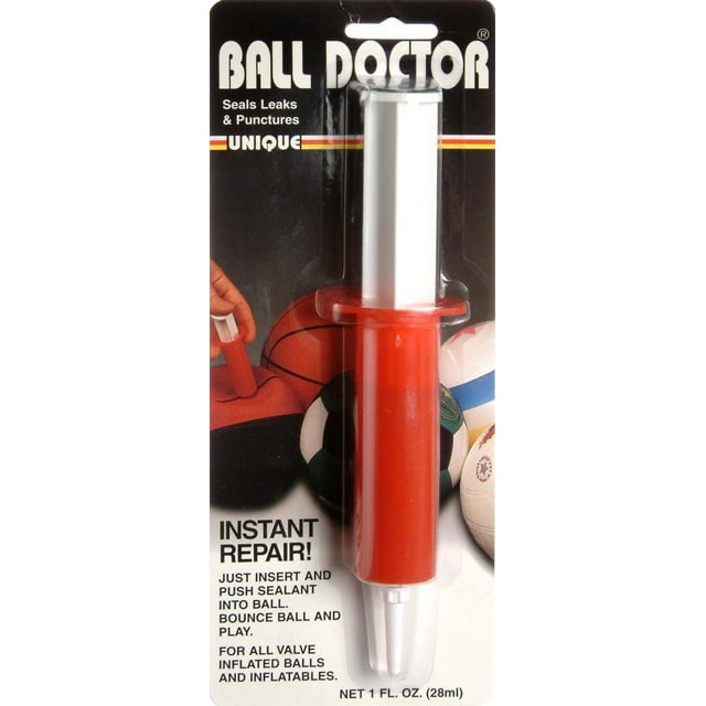 Unique Sports Ball Doctor Leak Puncture Flat Fix Repair Kit, Basketball